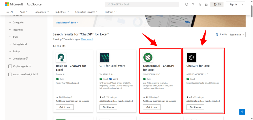 Free AI Tools for Excel
