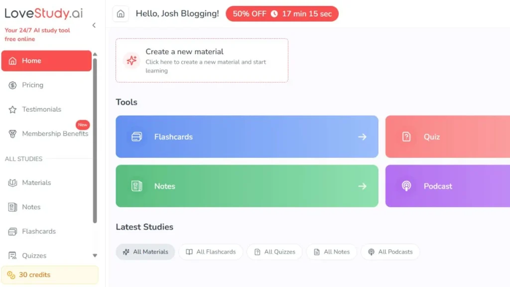 LoveStudy AI