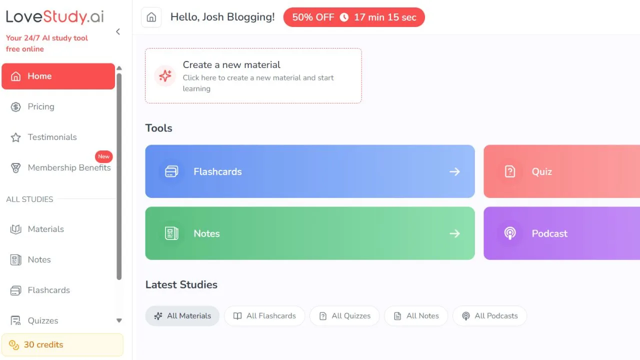LoveStudy AI