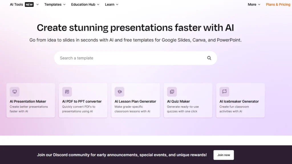 Slidesgo AI