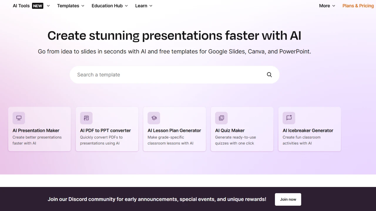Slidesgo AI