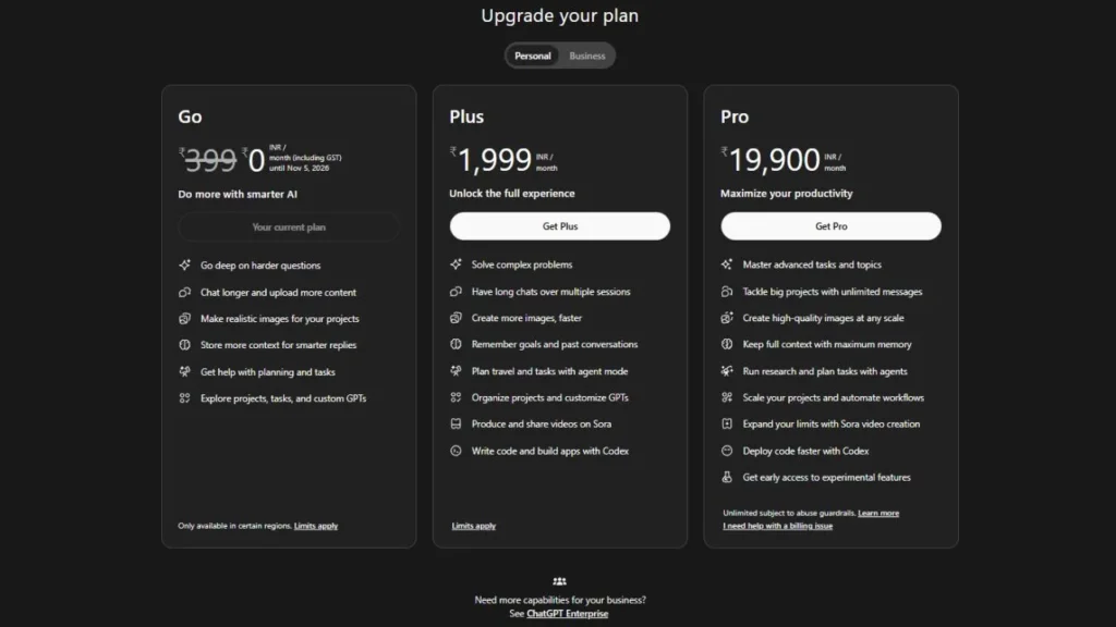 How to Claim Your Free Year of ChatGPT Go